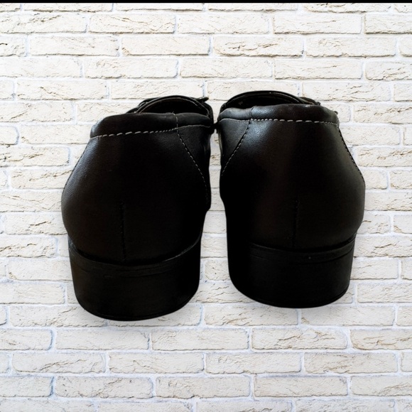 Naturalizer Brown Leather Slip-on Loafer Size 8 - Picture 4 of 6